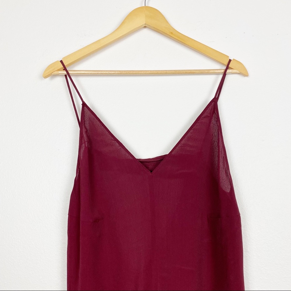 Reformation Red Sleeveless Maxi Dress - Picture 2 of 10